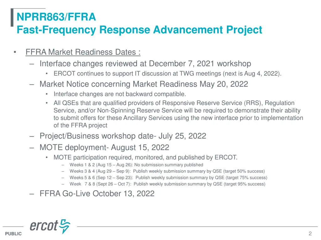 nprr863 ffra fast frequency response advancement