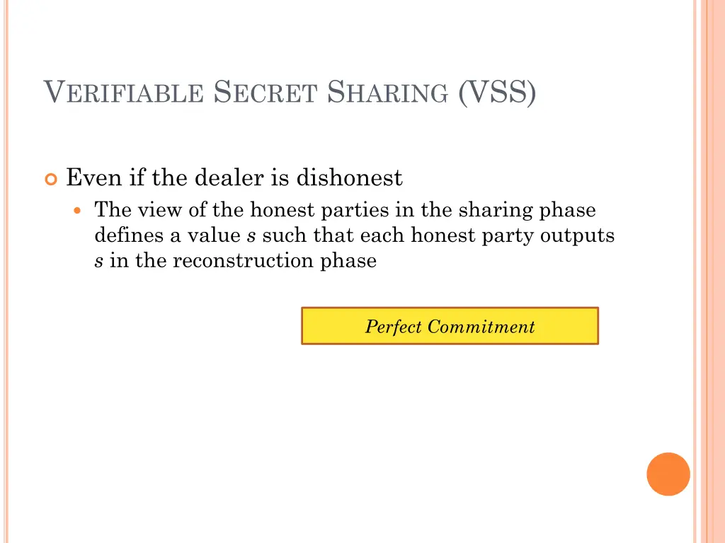 v erifiable s ecret s haring vss 2
