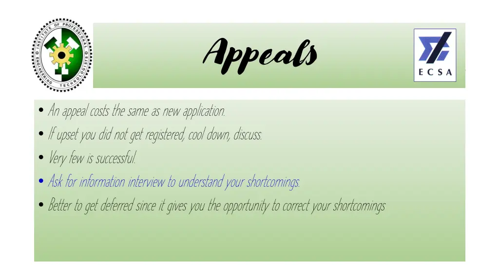 appeals