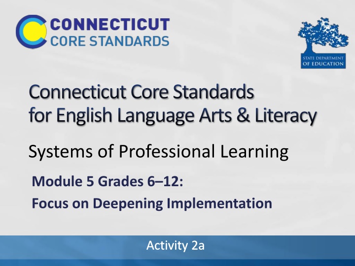 connecticut core standards for english language