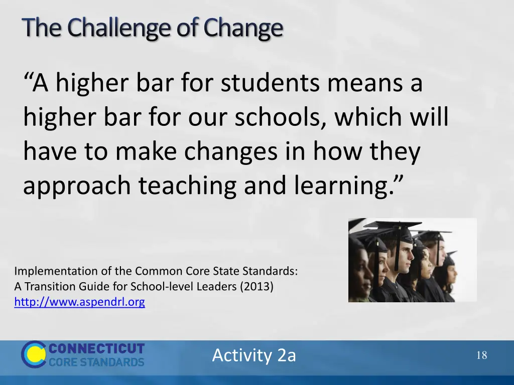 the challenge of change