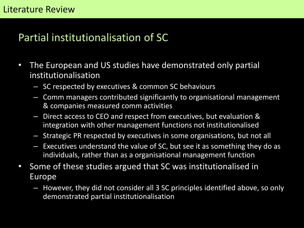 literature review 10