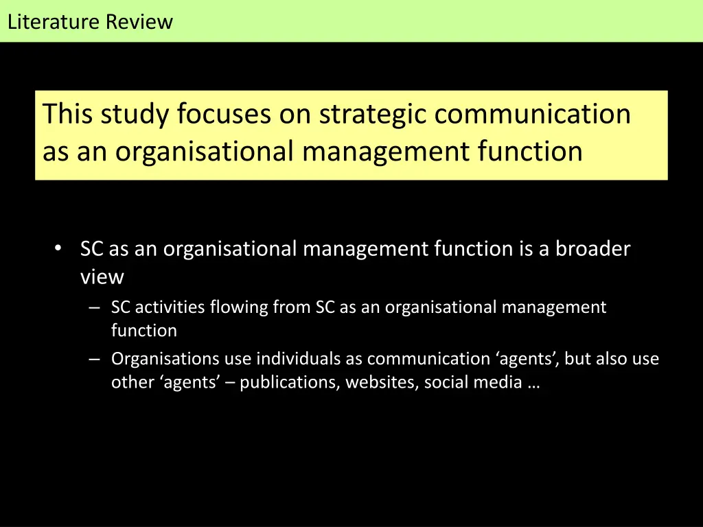 literature review 2