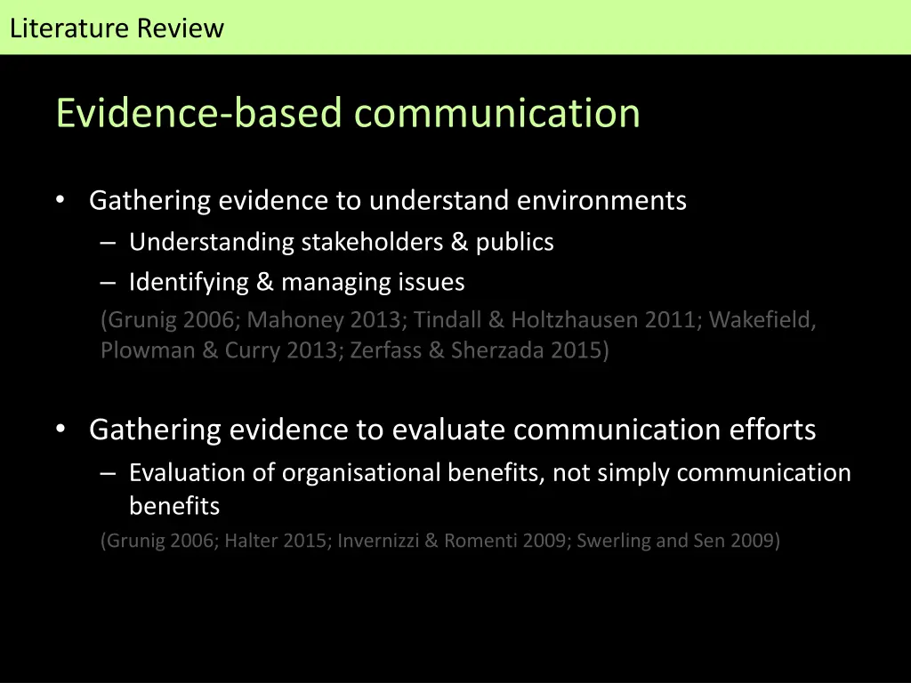 literature review 6