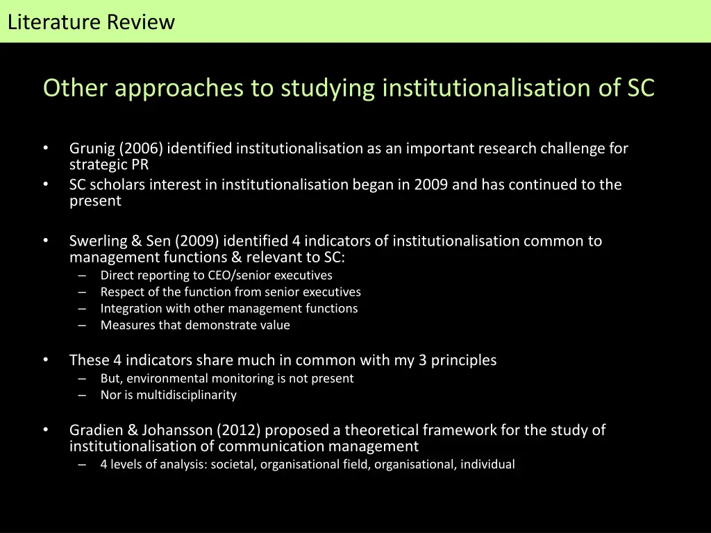literature review 8