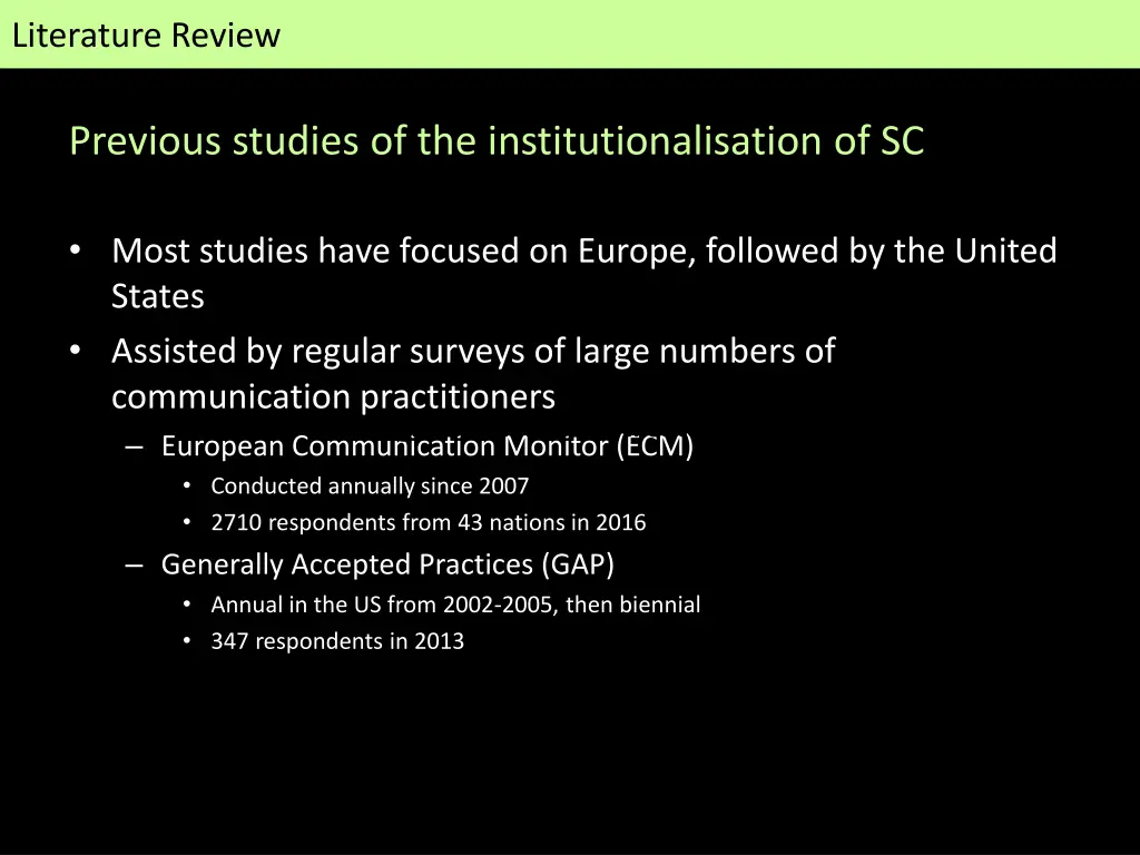 literature review 9
