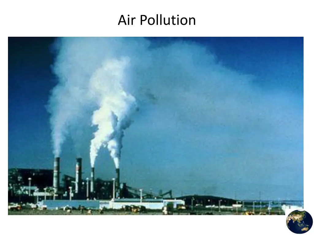 air pollution