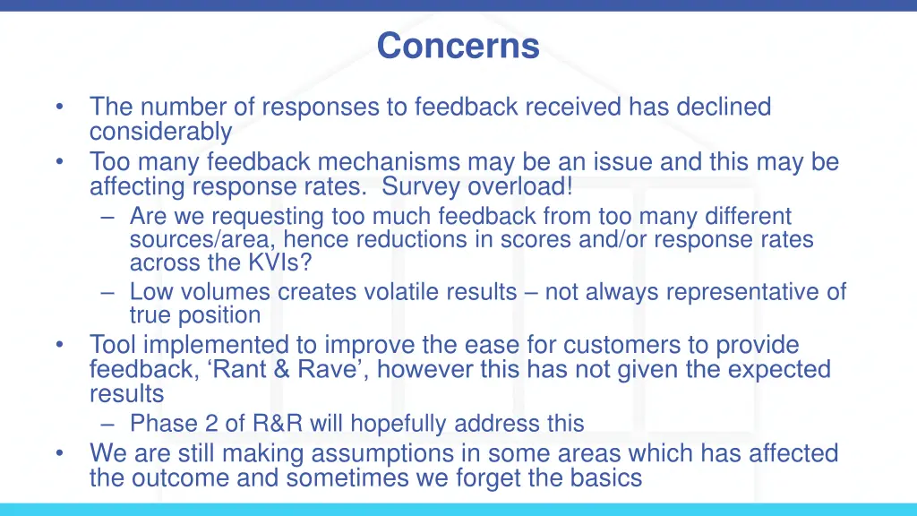 concerns