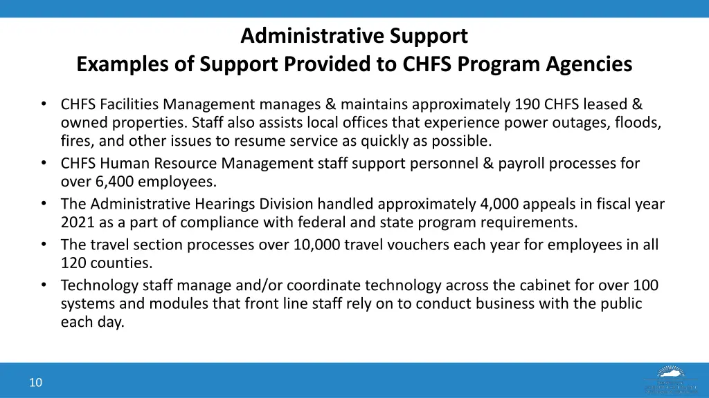 administrative support 1