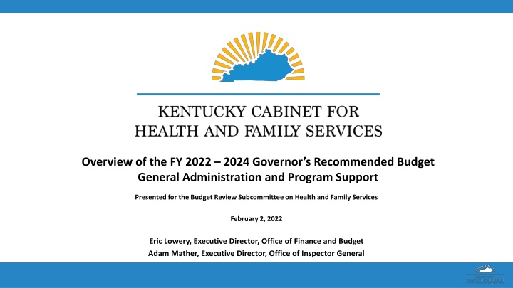 overview of the fy 2022 2024 governor