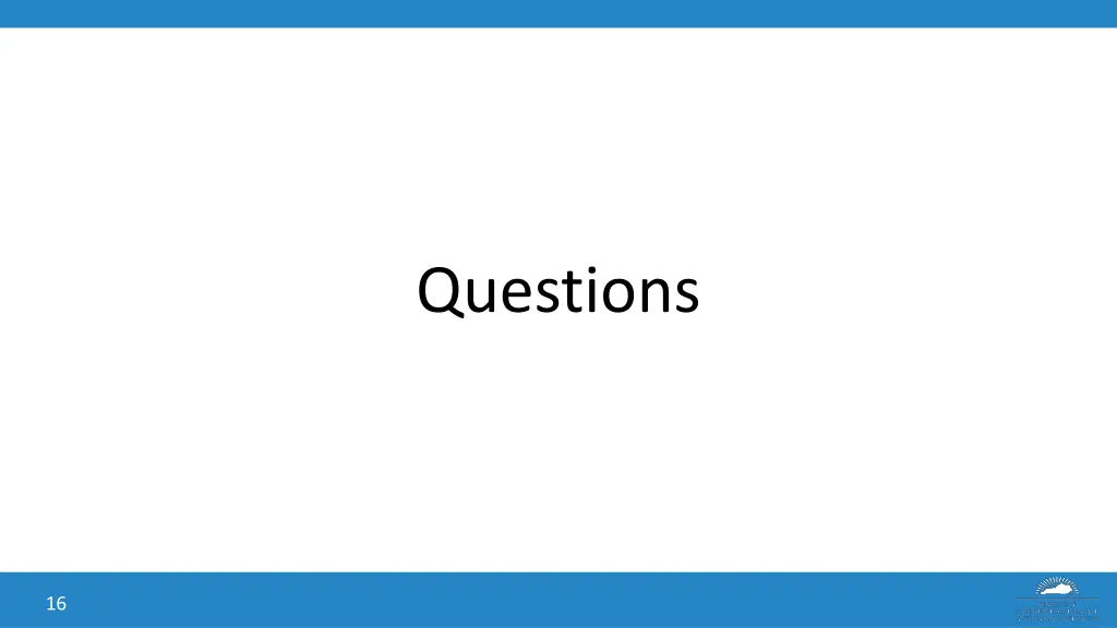 questions