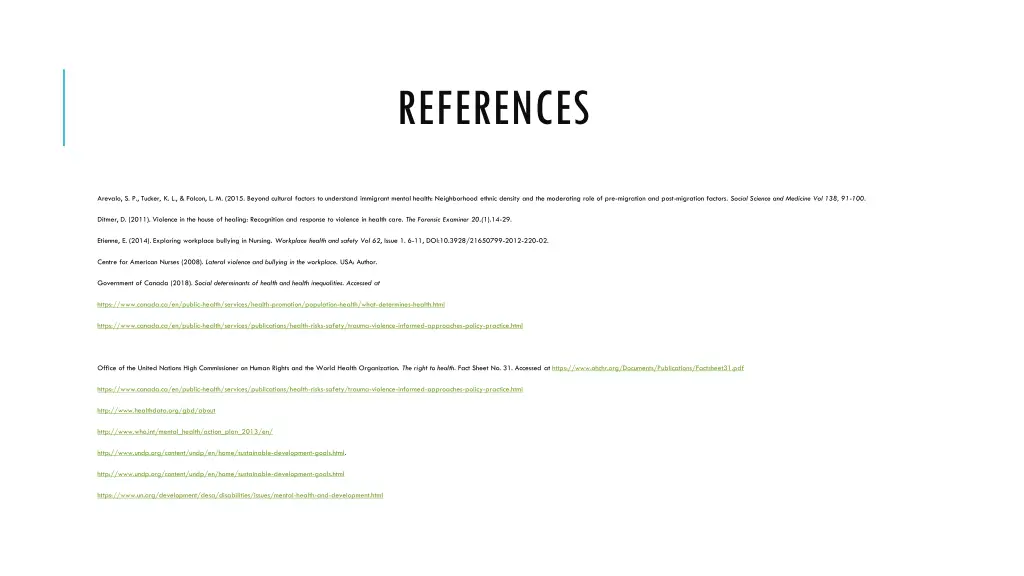 references
