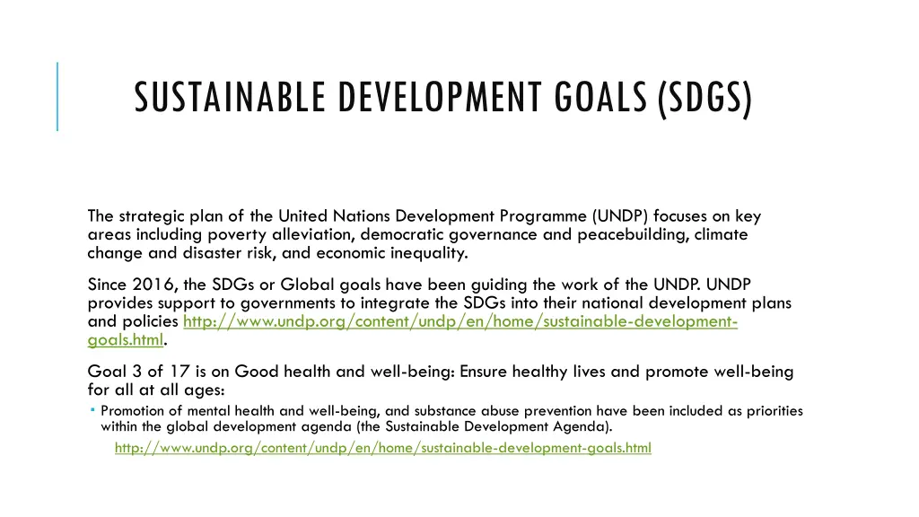 sustainable development goals sdgs