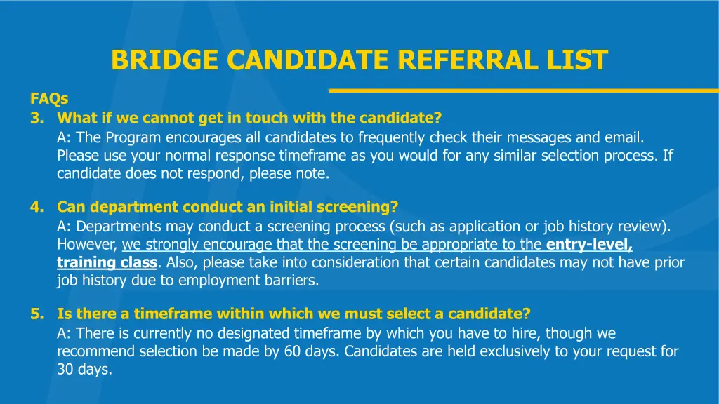 bridge candidate referral list 2