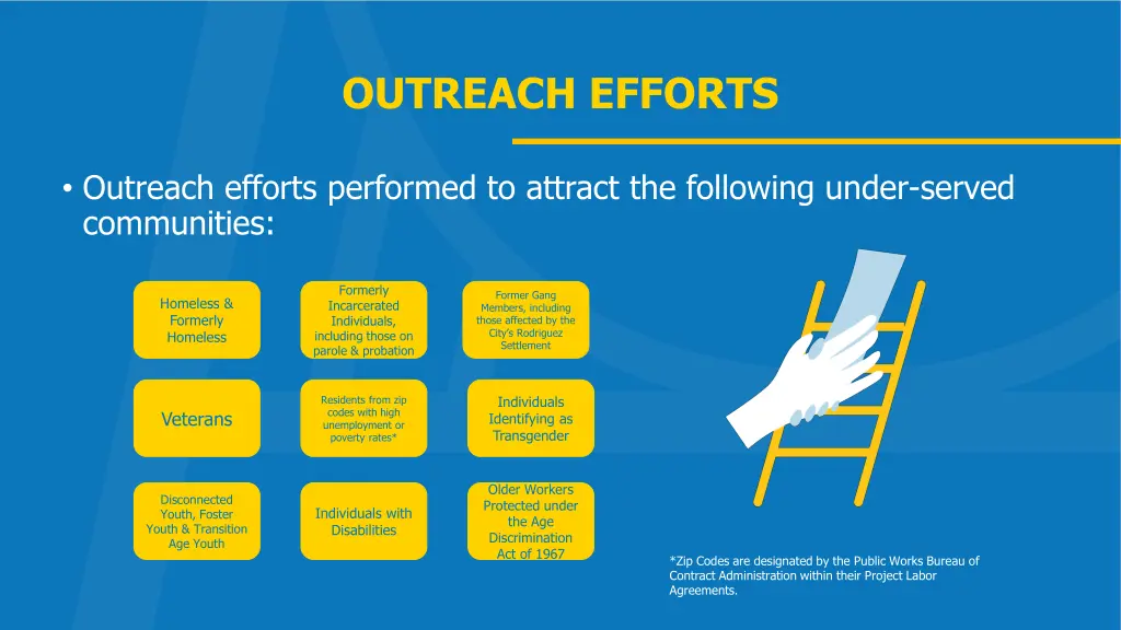 outreach efforts