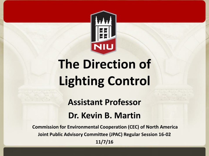 the direction of lighting control