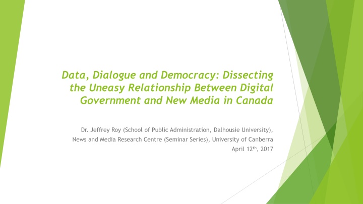 data dialogue and democracy dissecting the uneasy