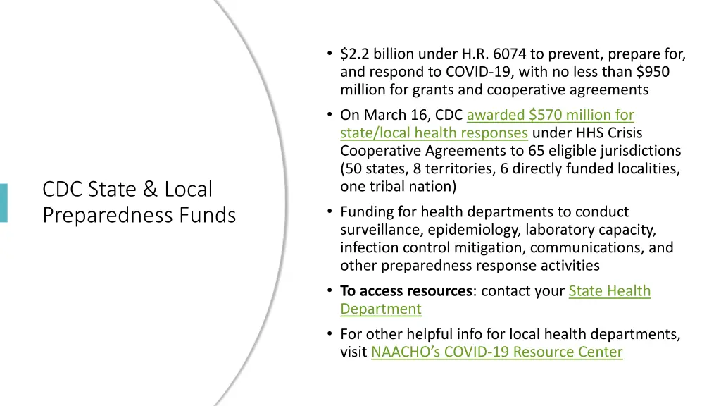 2 2 billion under h r 6074 to prevent prepare