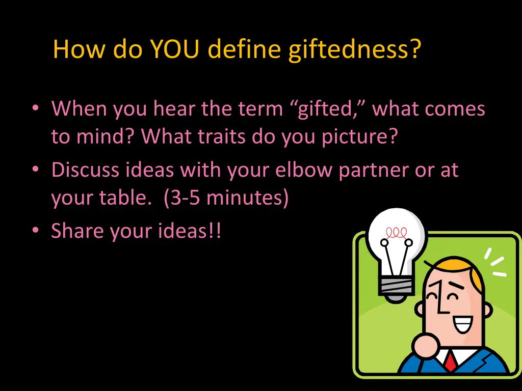 how do you define giftedness