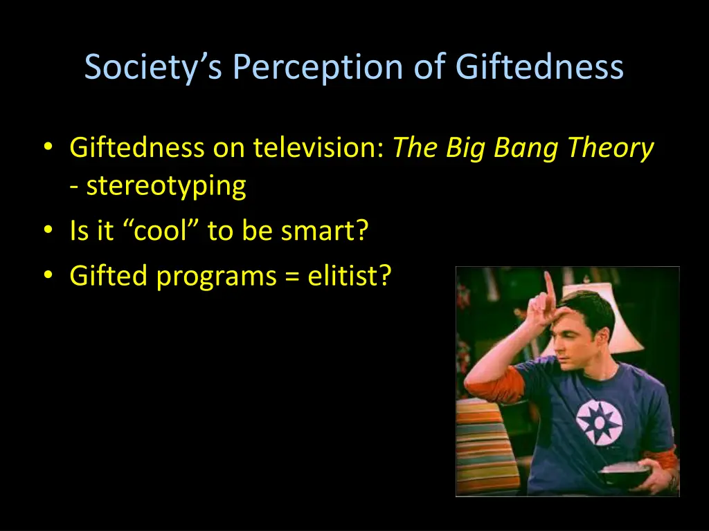 society s perception of giftedness