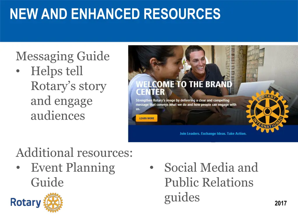 new and enhanced resources