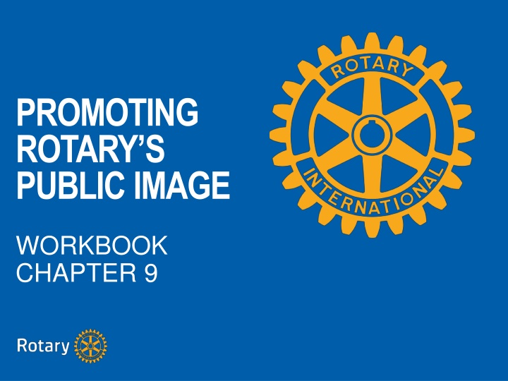 promoting rotary s public image