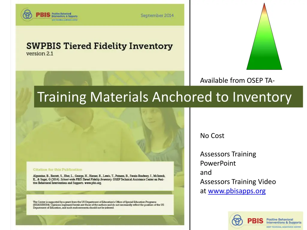 available from osep ta center www pbis