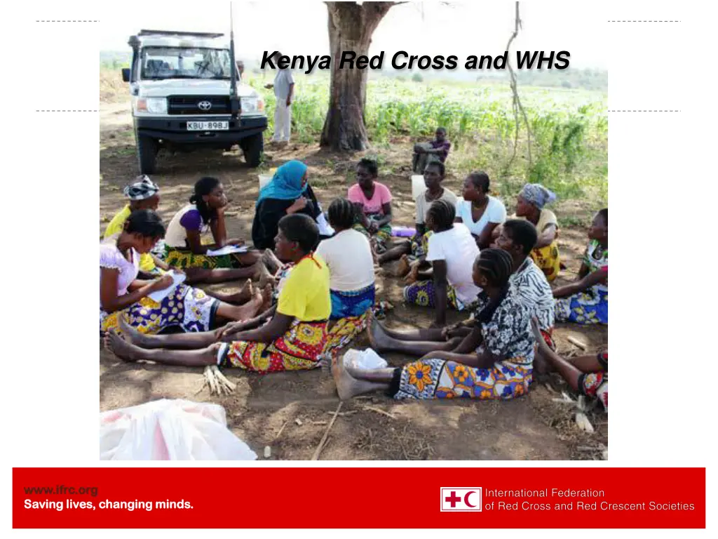 kenya red cross and whs