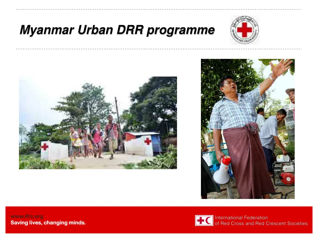 myanmar urban drr programme