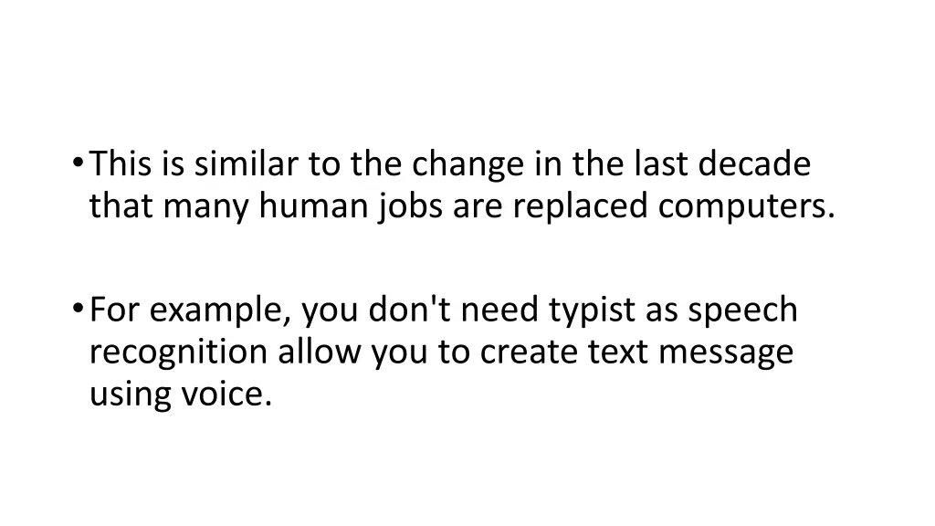 this is similar to the change in the last decade