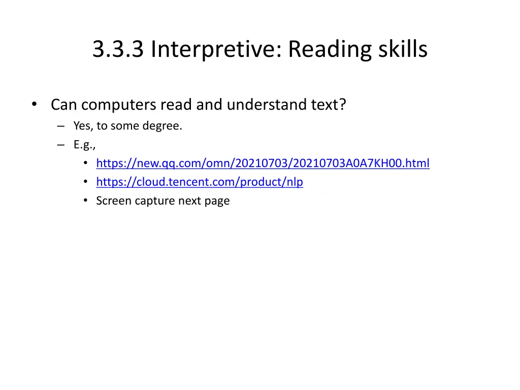 3 3 3 interpretive reading skills