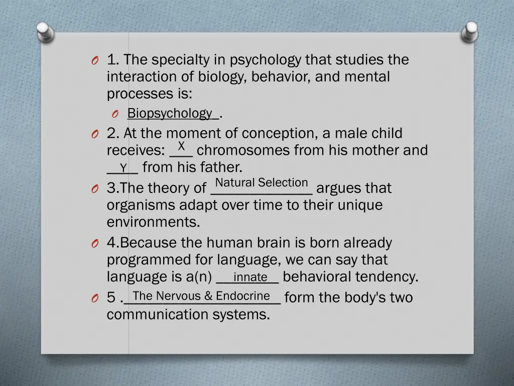 o 1 the specialty in psychology that studies