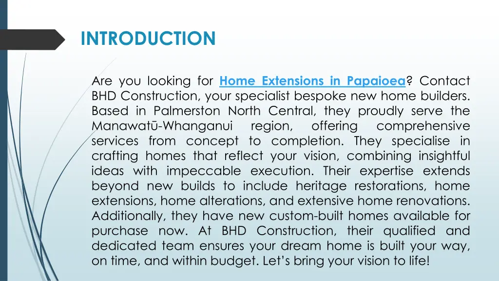 introduction