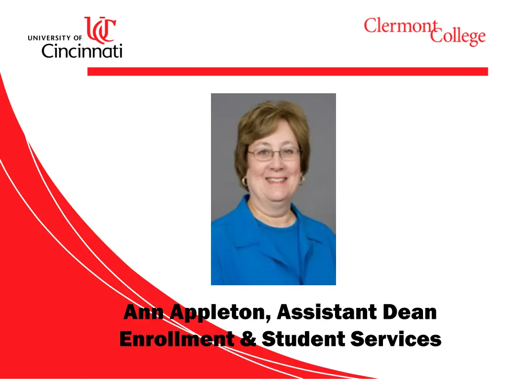 ann appleton assistant dean enrollment student
