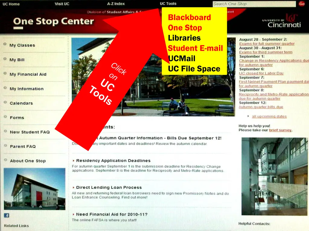 blackboard one stop libraries student e mail