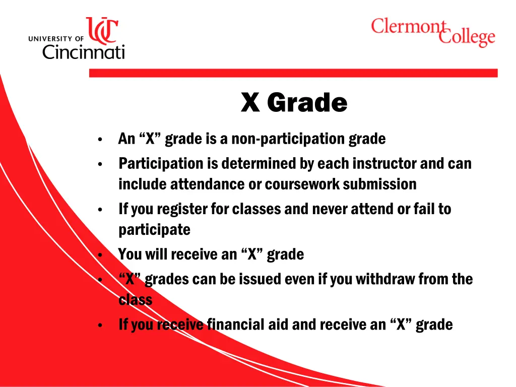 x grade