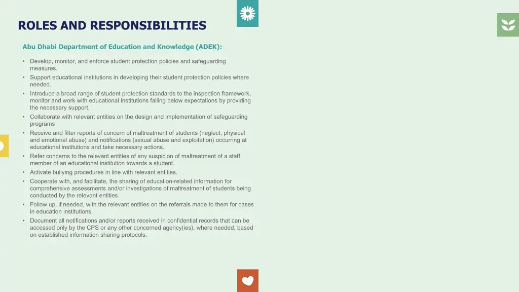 roles and responsibilities 1