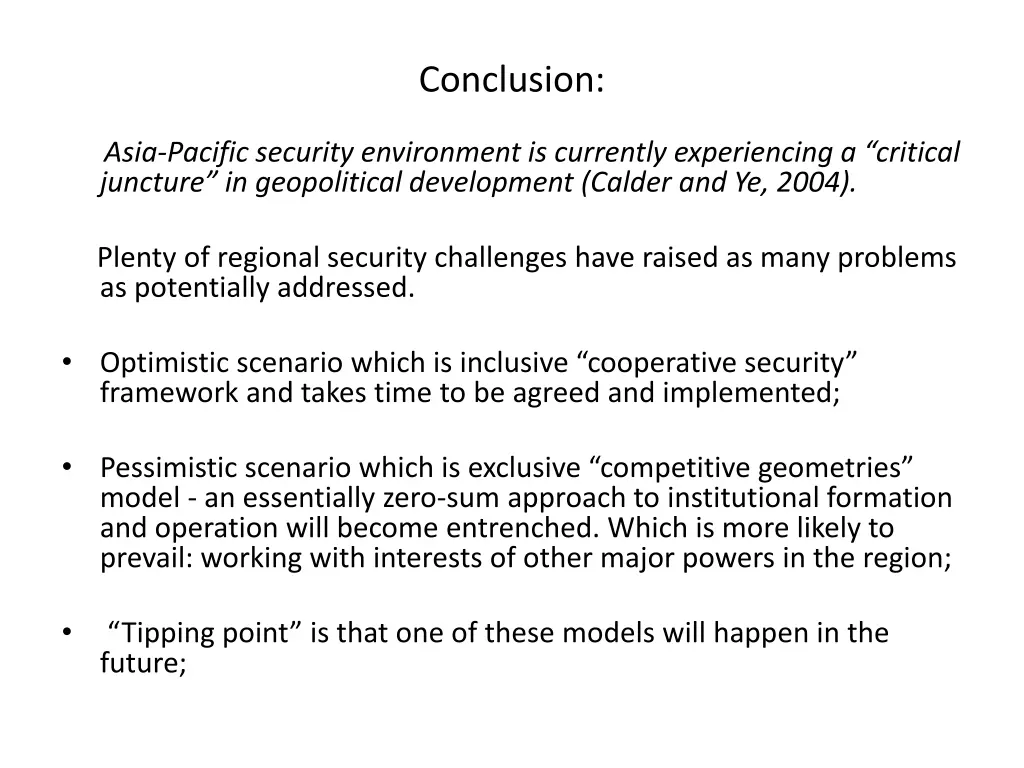 conclusion