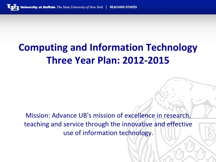 computing and information technology three year