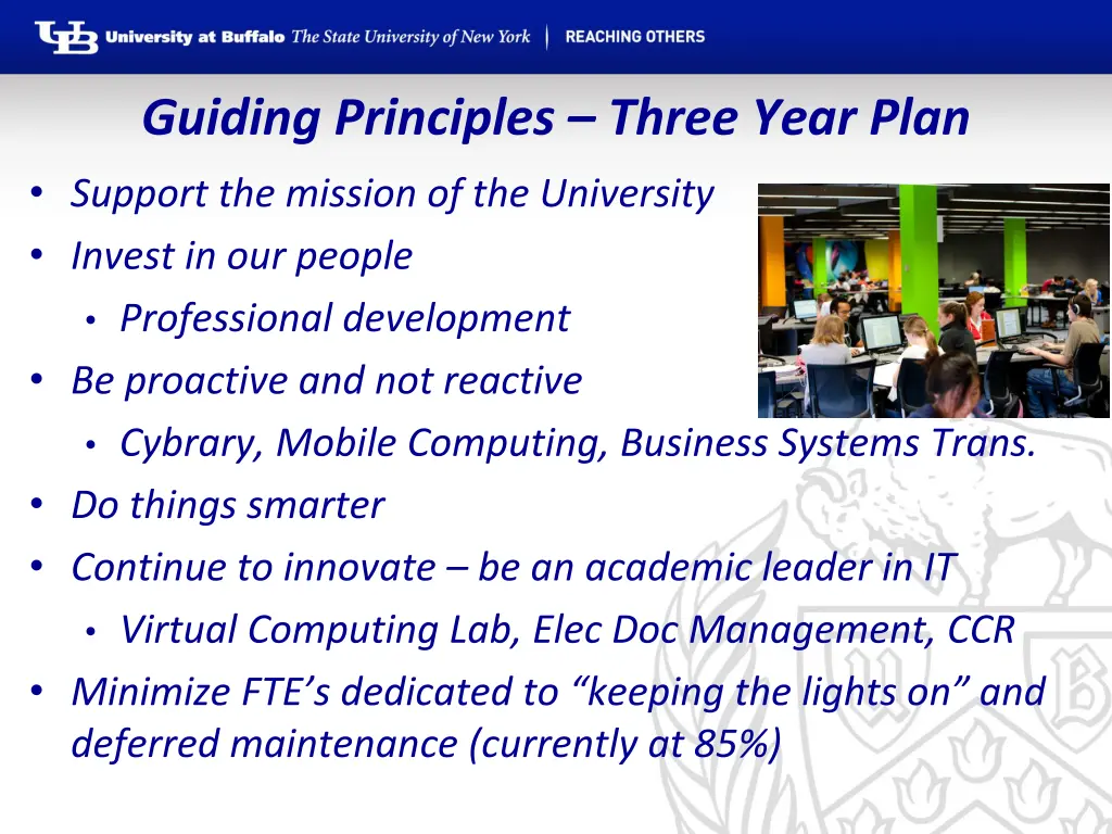 guiding principles three year plan support