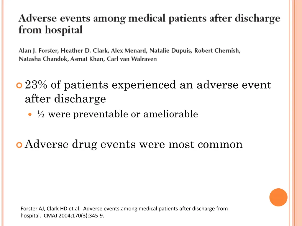 23 of patients experienced an adverse event after