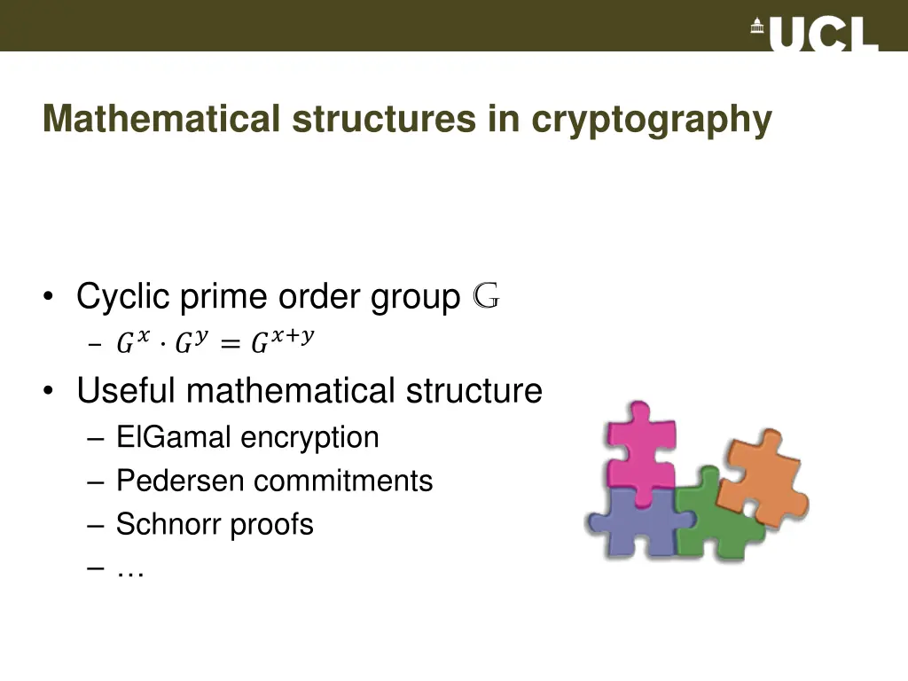 mathematical structures in cryptography