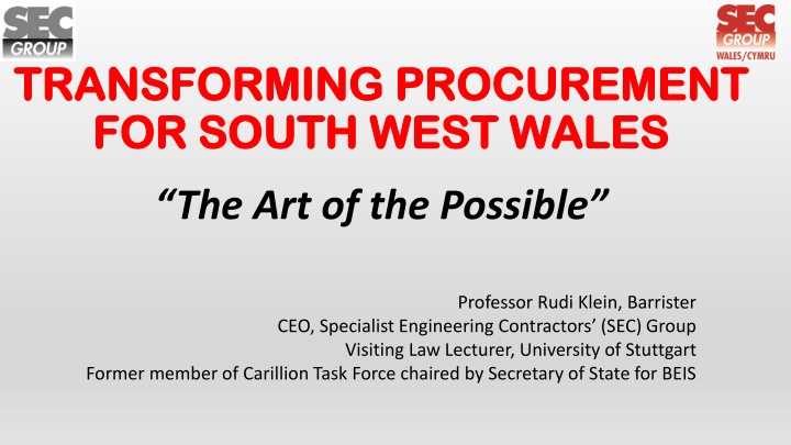 transforming procurement transforming procurement