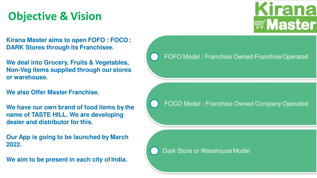 objective vision