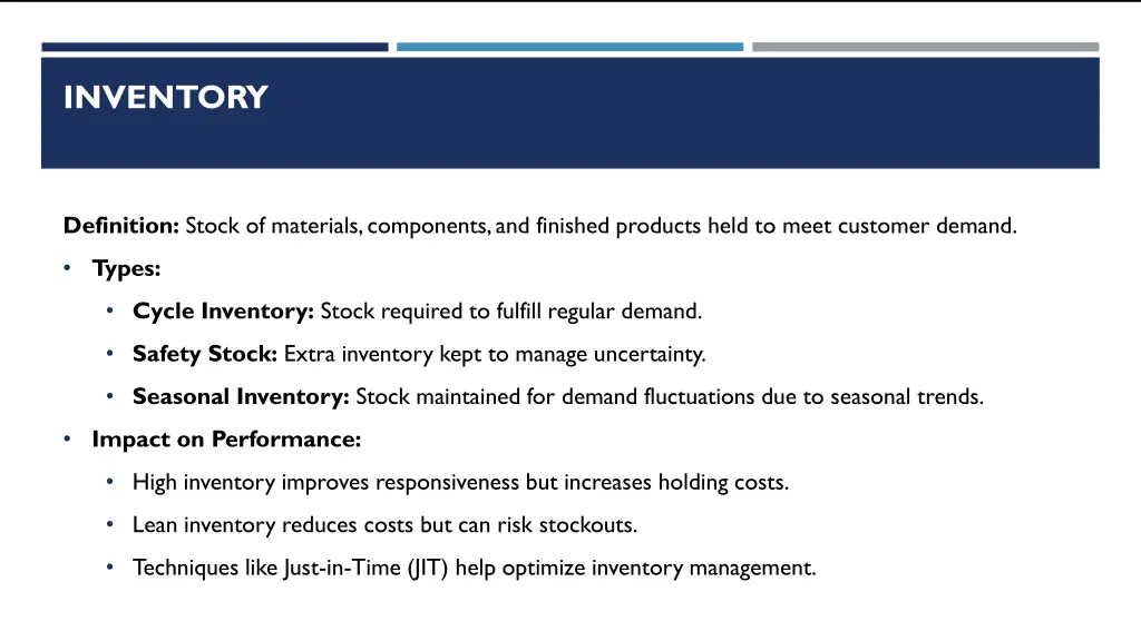 inventory