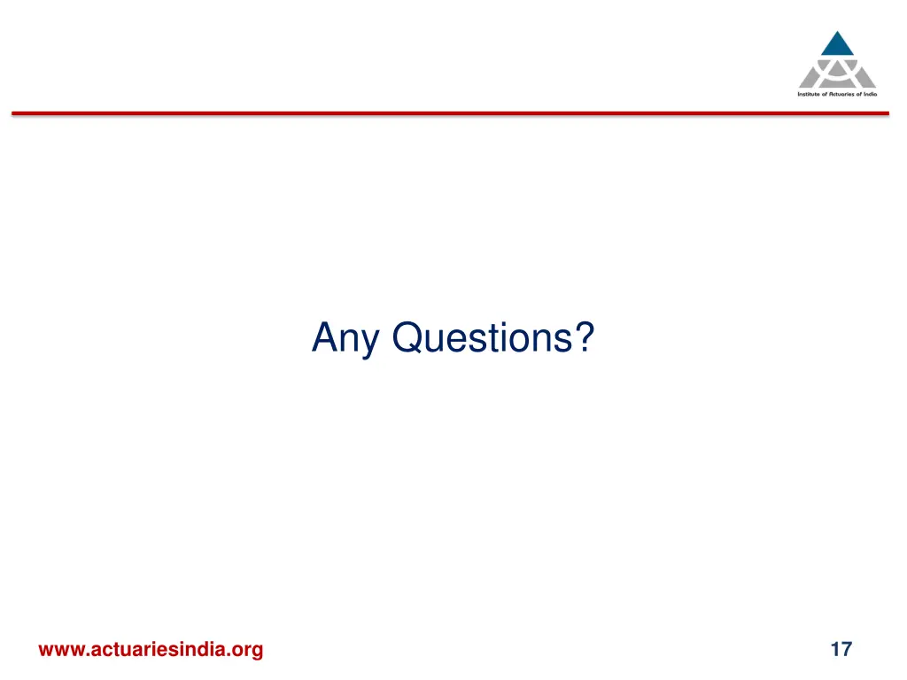 any questions