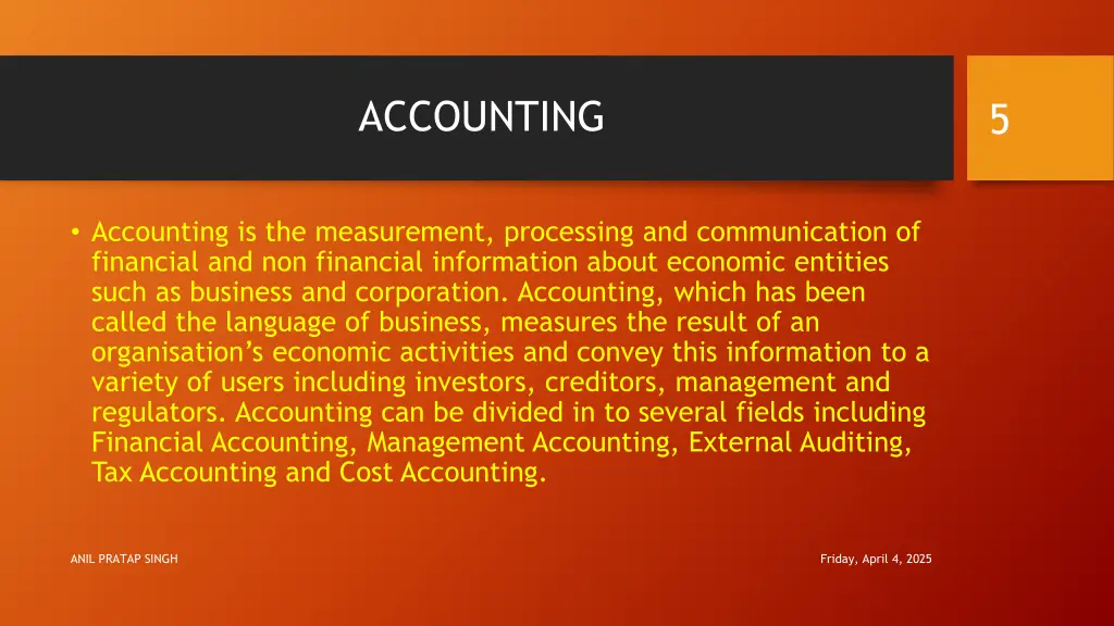 accounting