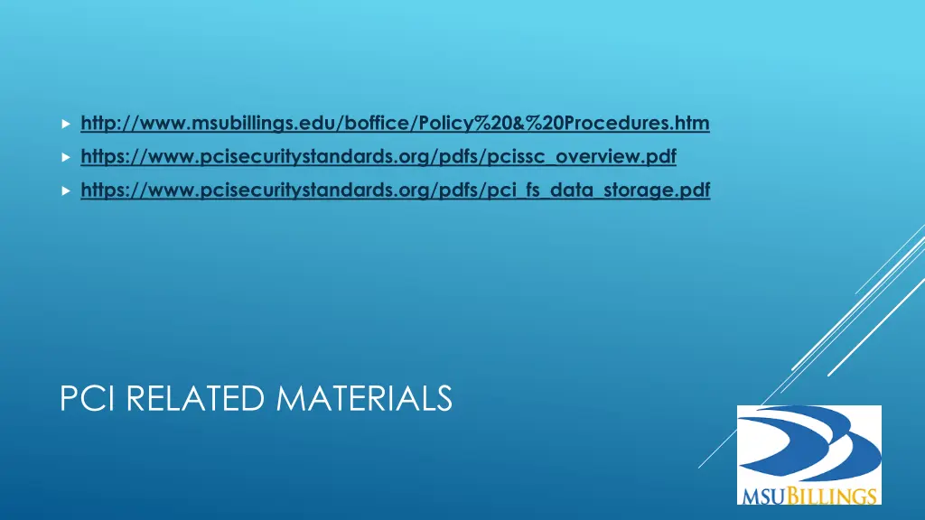 http www msubillings edu boffice policy