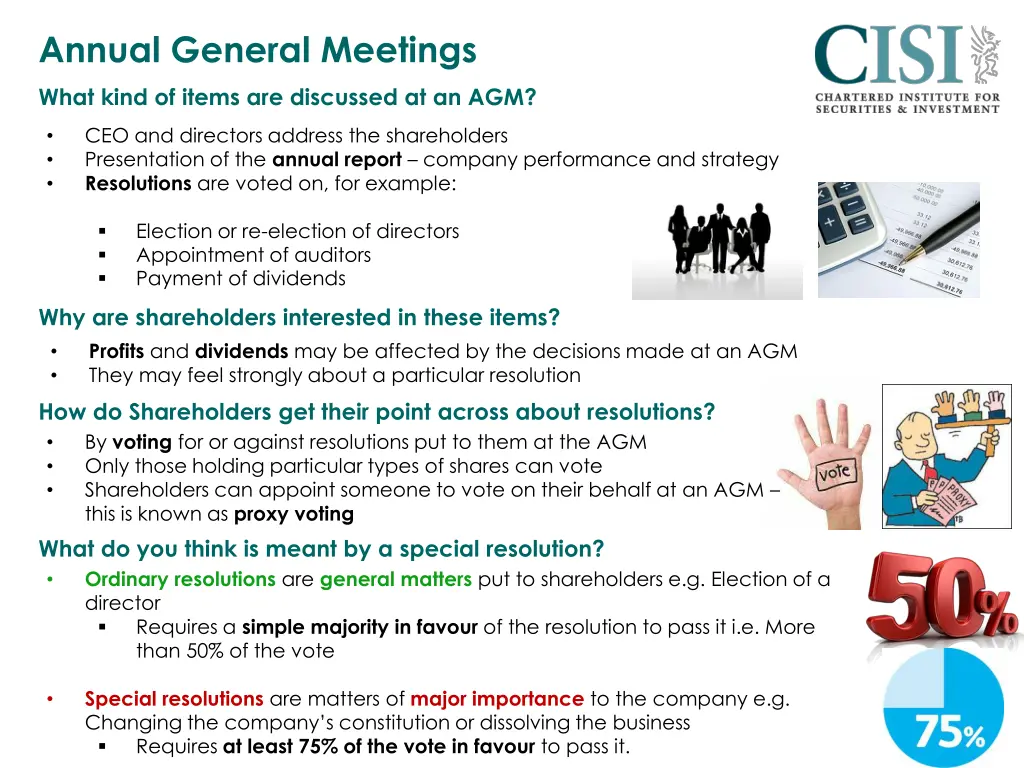 annual general meetings