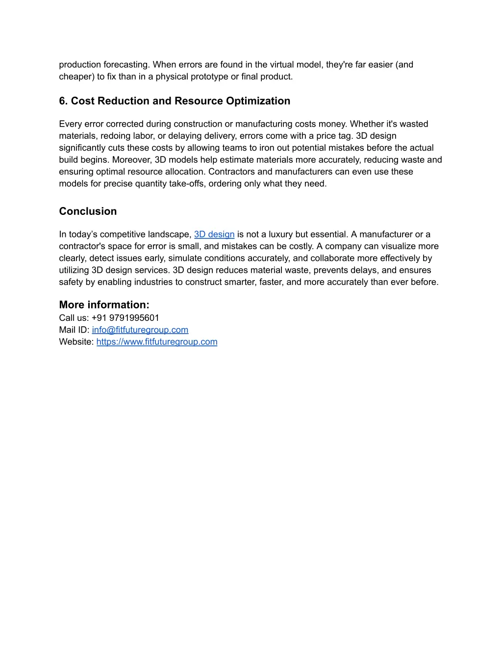 production forecasting when errors are found